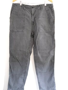 Outerknown - Voyager Utility Chino Pant (Grey, 34 x 34)